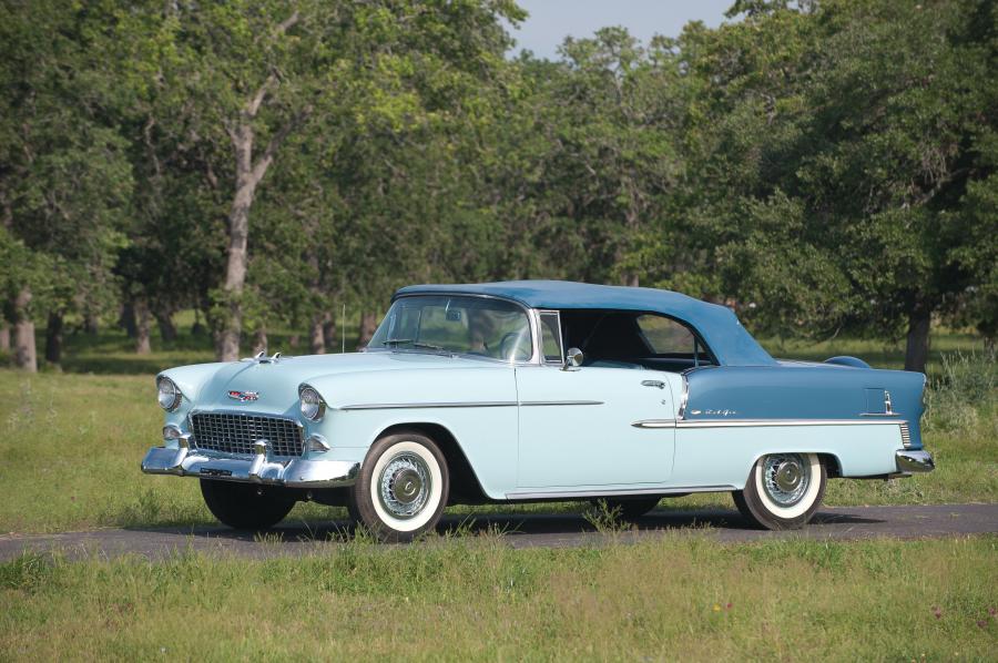  Chevrolet Bel Air Convertible 1955 года  (фото 60 из 104)
